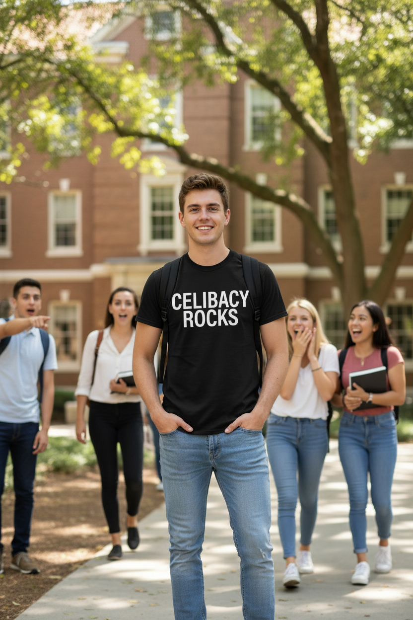 Celibacy Rocks T-Shirt